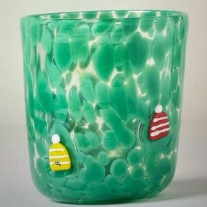 Anthropologie Festive Confetti Icon Juice Glass: Nesting with Grace Edition NWT
